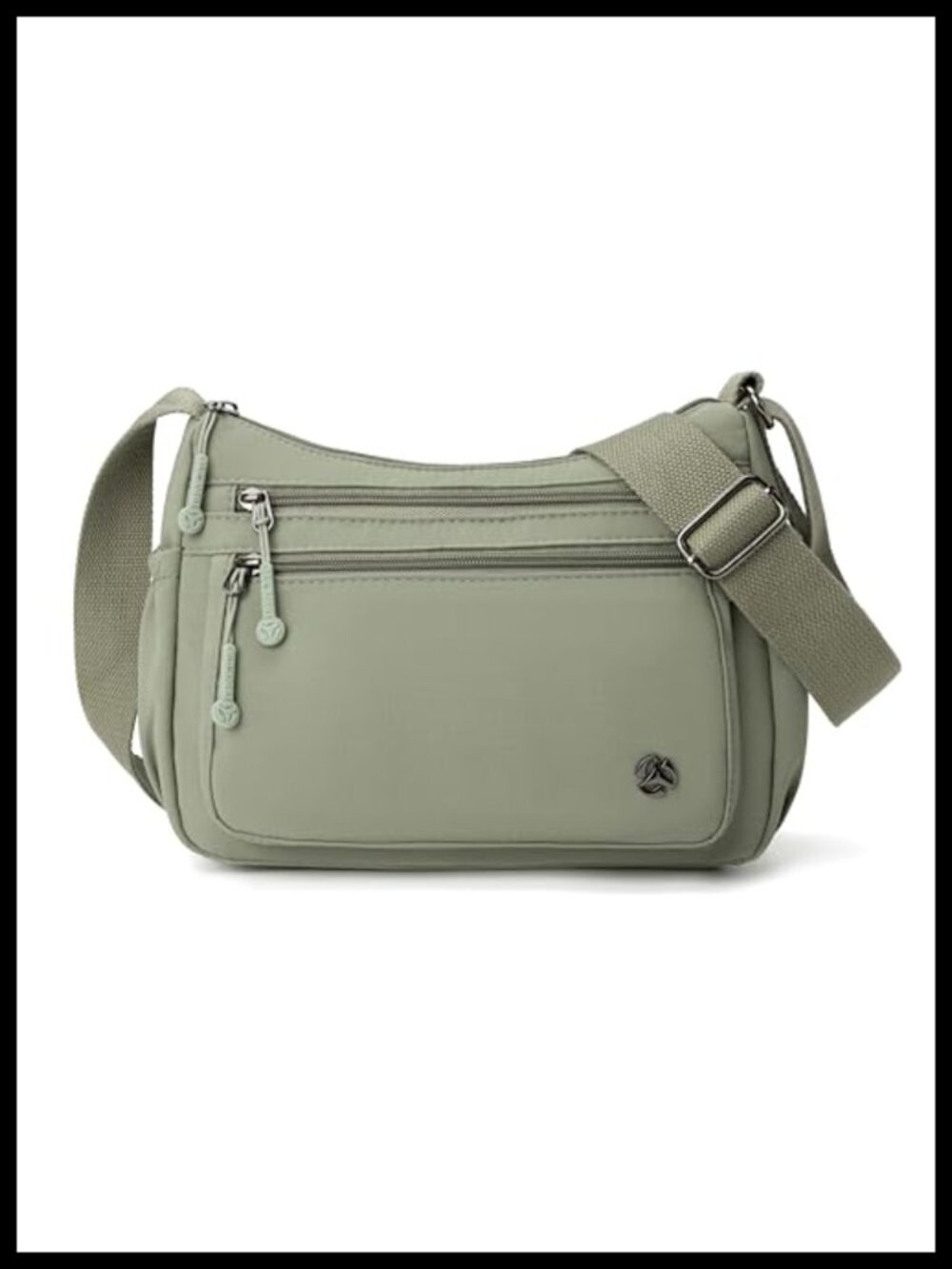 Pealwel Nylon Crossbody Bag Anti Theft Water Resistant Lightweight Purse